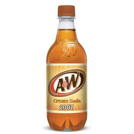 A&W Cream Soda 20oz