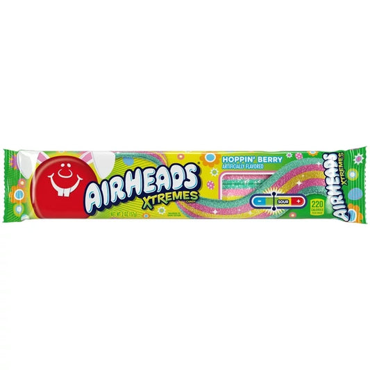 Airheads Xtremes Sour Rainbow Berry Belts 2oz
