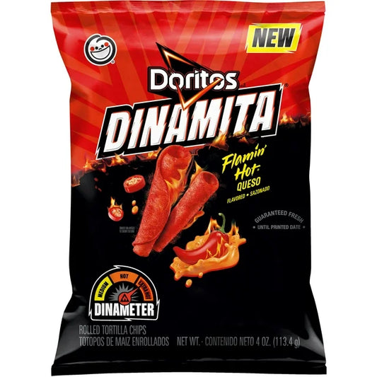 Doritos Dinamita Flamin' Hot Queso 4oz