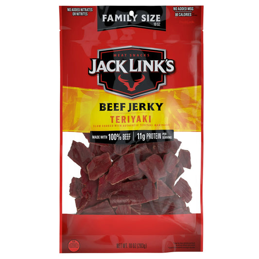 Jack Link's, Beef Jerky, Teriyaki, 10oz
