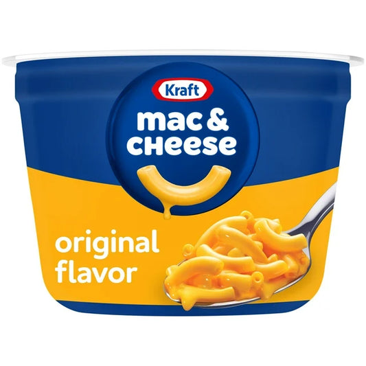 卡夫原味 Mac N Cheese 奶酪杯微波炉晚餐 2.05 盎司