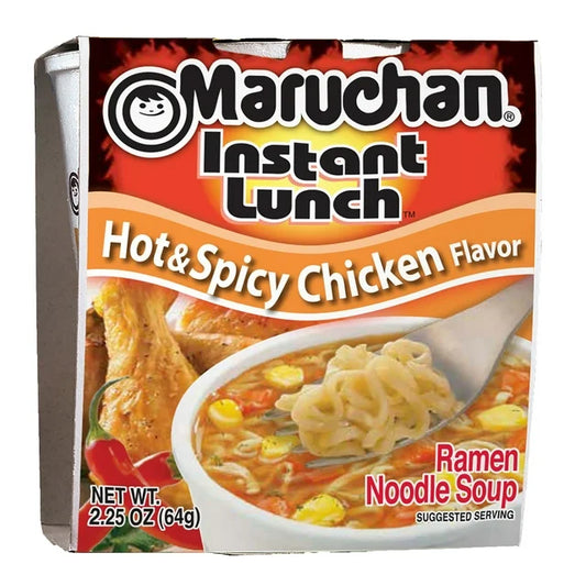 Maruchan-Instant Lunch HotnSpicy Chicken Flavor Instant-Lunch 2.25